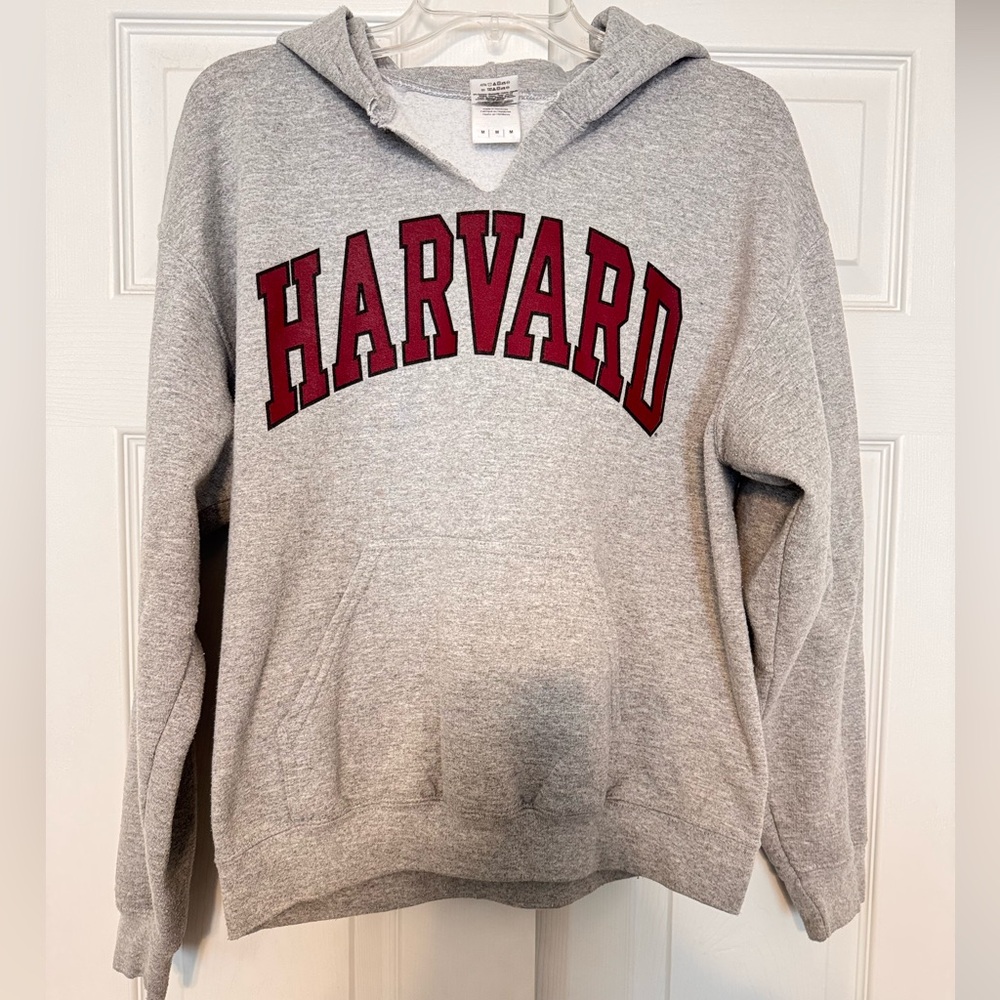 Gray Harvard Sweatshirt